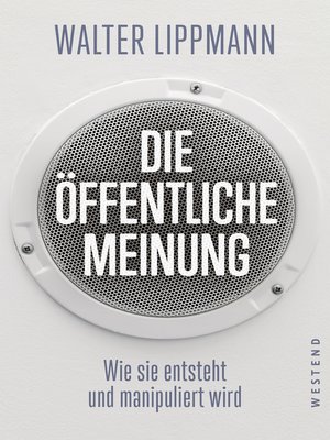 cover image of Die öffentliche Meinung
